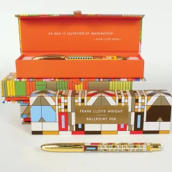 Frank Lloyd Wright Saguaro Forms & Cactus Flowers Boxed Pen