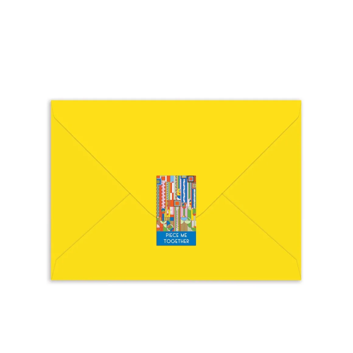 Frank Lloyd Wright Saguaro Forms & Cactus Flowers Greeting Card Puzzle