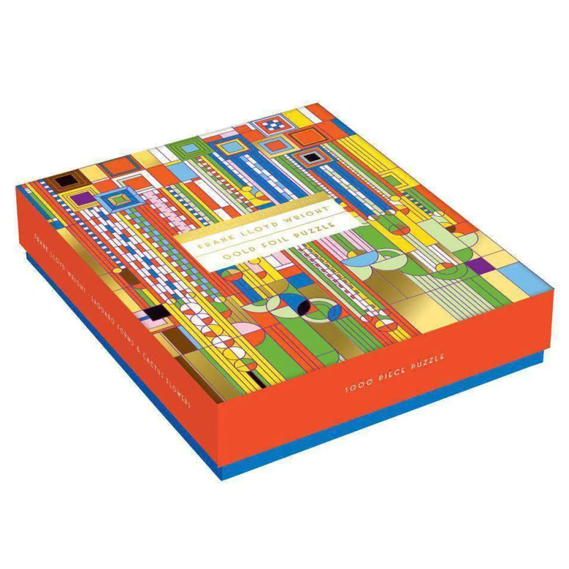 Frank Lloyd Wright Saguaro Cactus And Forms Foil Stamped 1000 Piece Jigsaw Puzzle
