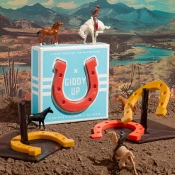 Giddy Up Tabletop Horseshoes Game