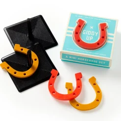 Giddy Up Tabletop Horseshoes Game
