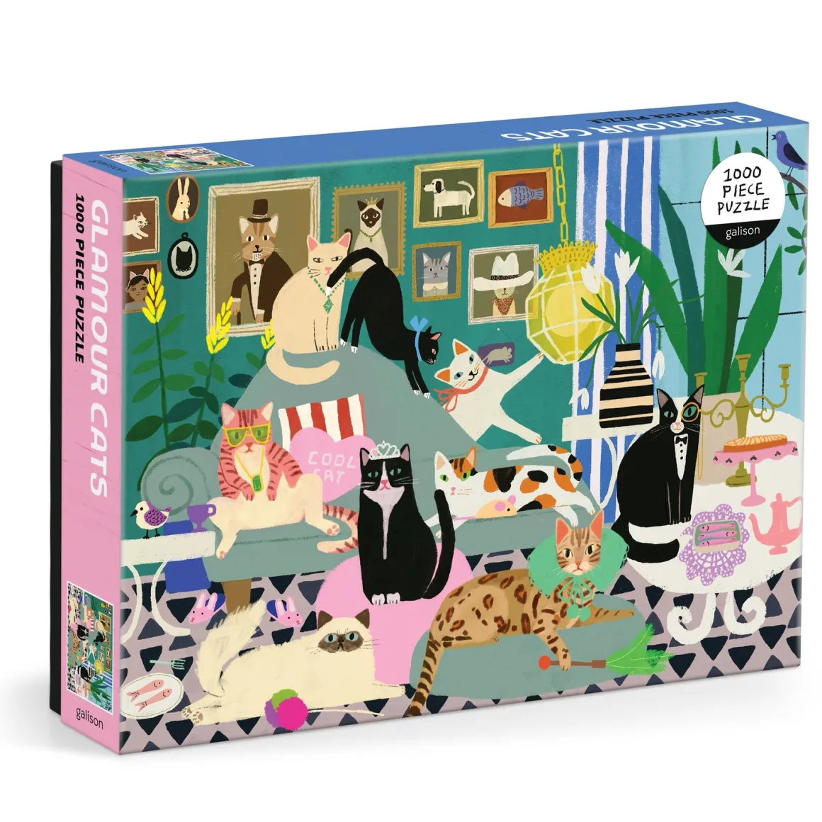 Glamour Cats 1000 Piece Puzzle
