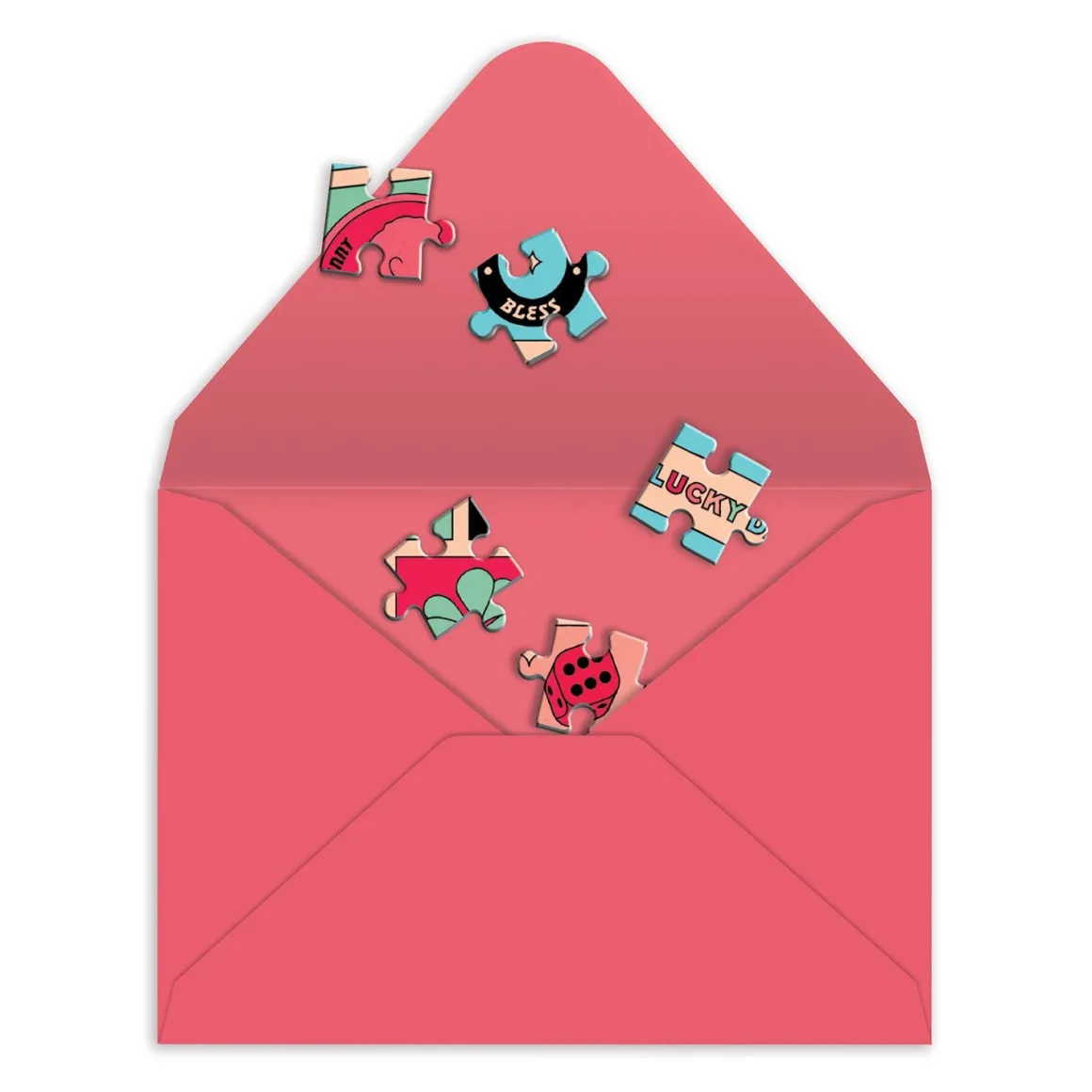 Good Luck Greeting Card Puzzle