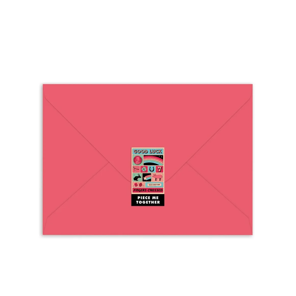Good Luck Greeting Card Puzzle