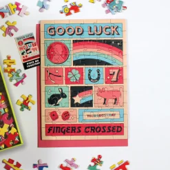Good Luck Greeting Card Puzzle
