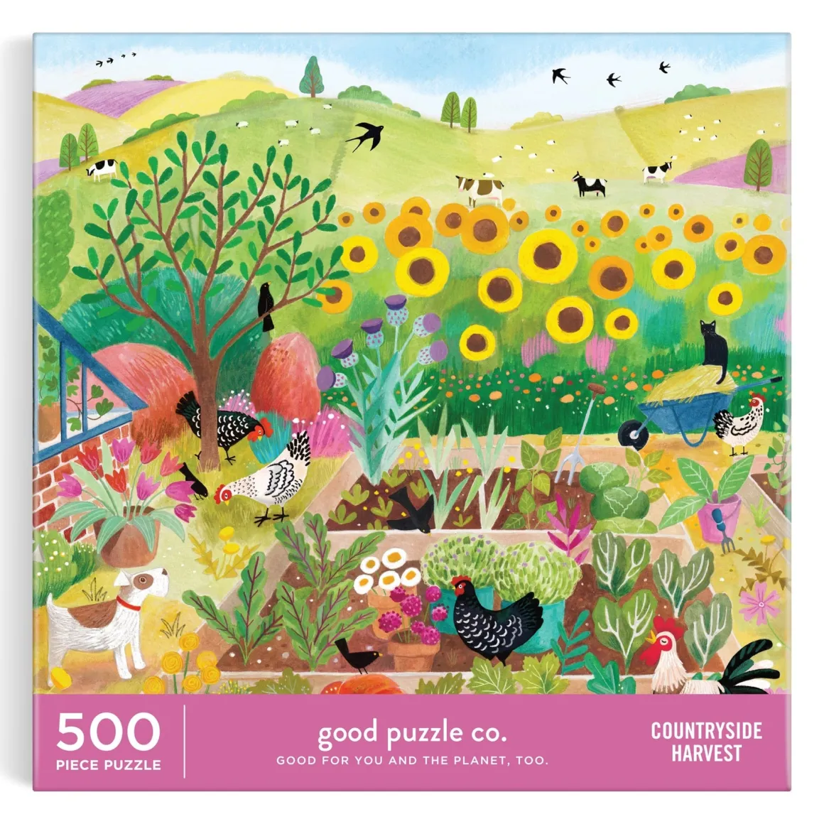 Good Puzzle Co. Countryside Harvest 500pc Puzzle