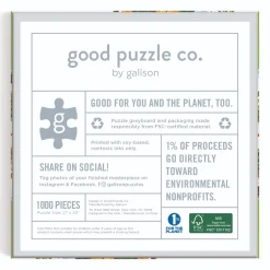 Good Puzzle Co. Greenhouse 1000 Piece Puzzle