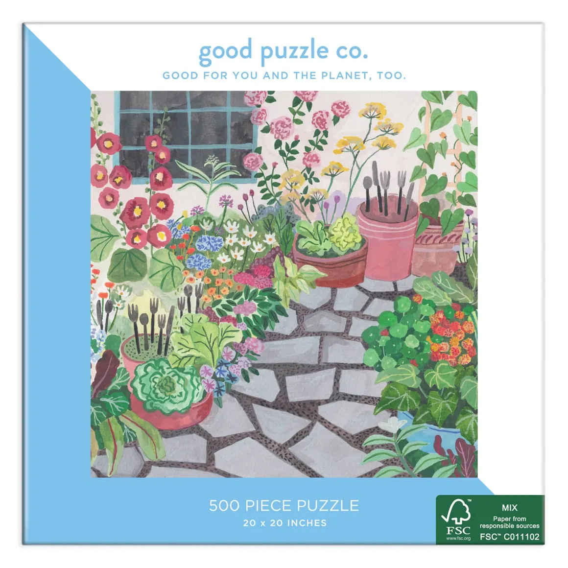 Good Puzzle Co. Outdoor Garden 500pc Puzzle