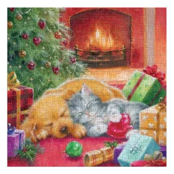 Good Puzzle Co. Warm by the Fireplace 500pc Puzzle