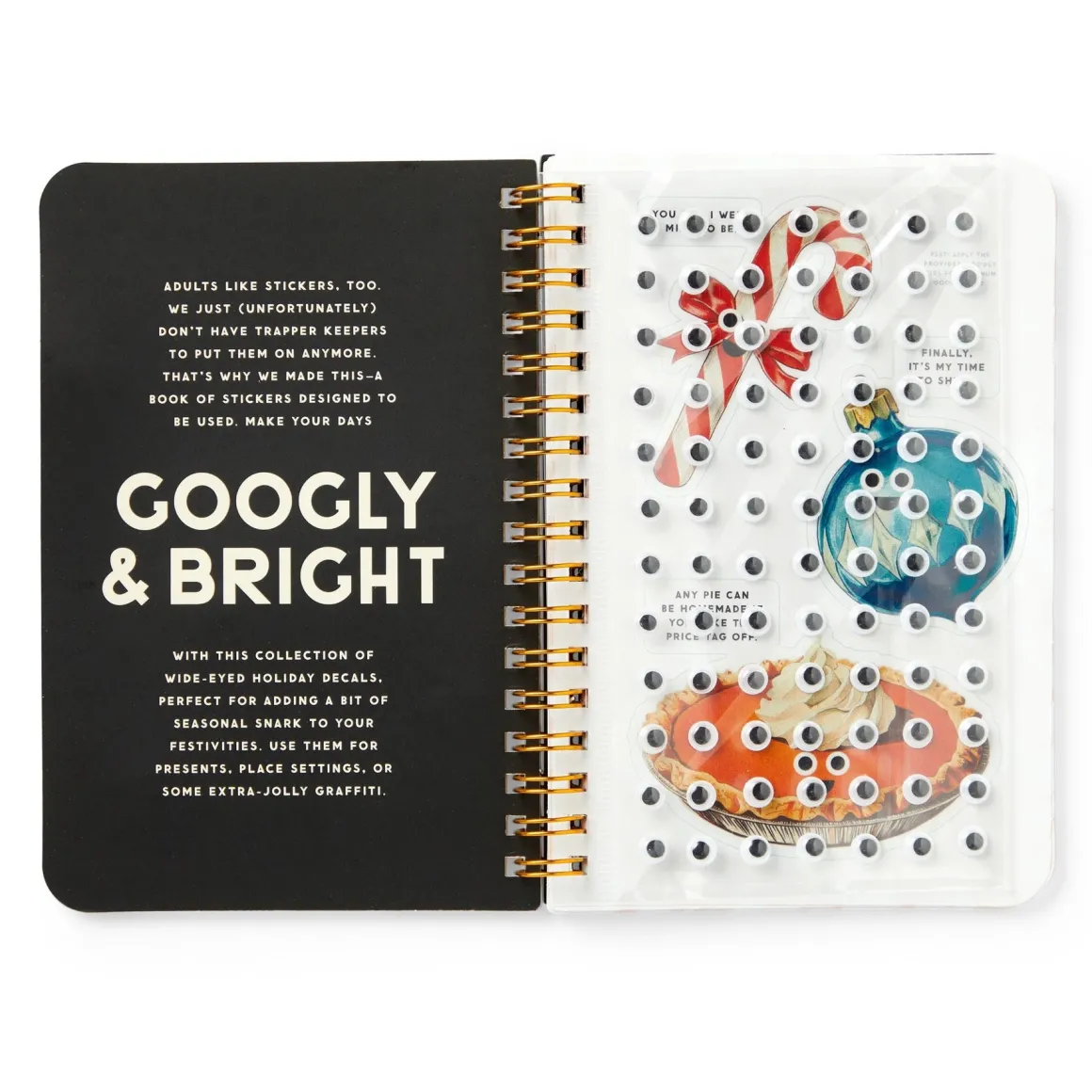 Googly & Bright Holiday Sticker Book