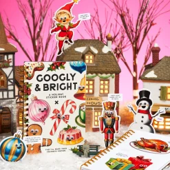 Googly & Bright Holiday Sticker Book