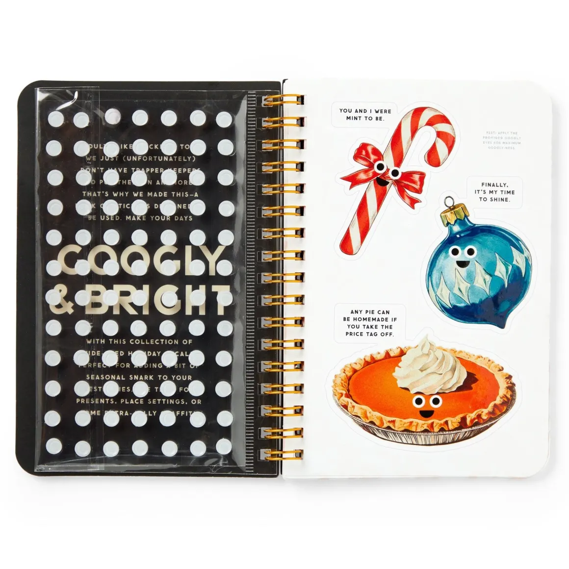 Googly & Bright Holiday Sticker Book
