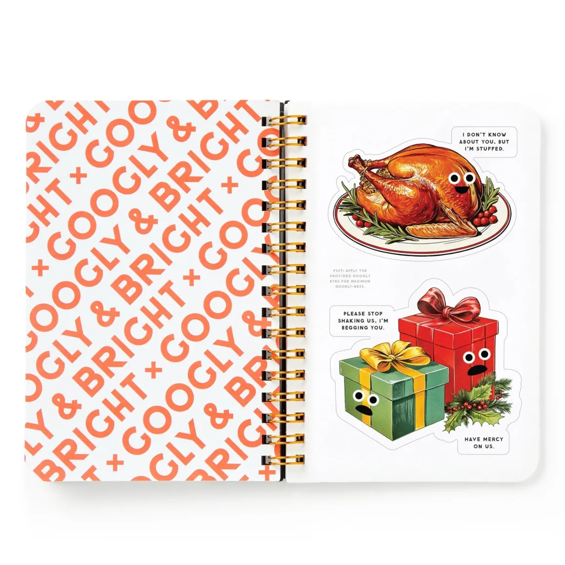 Googly & Bright Holiday Sticker Book