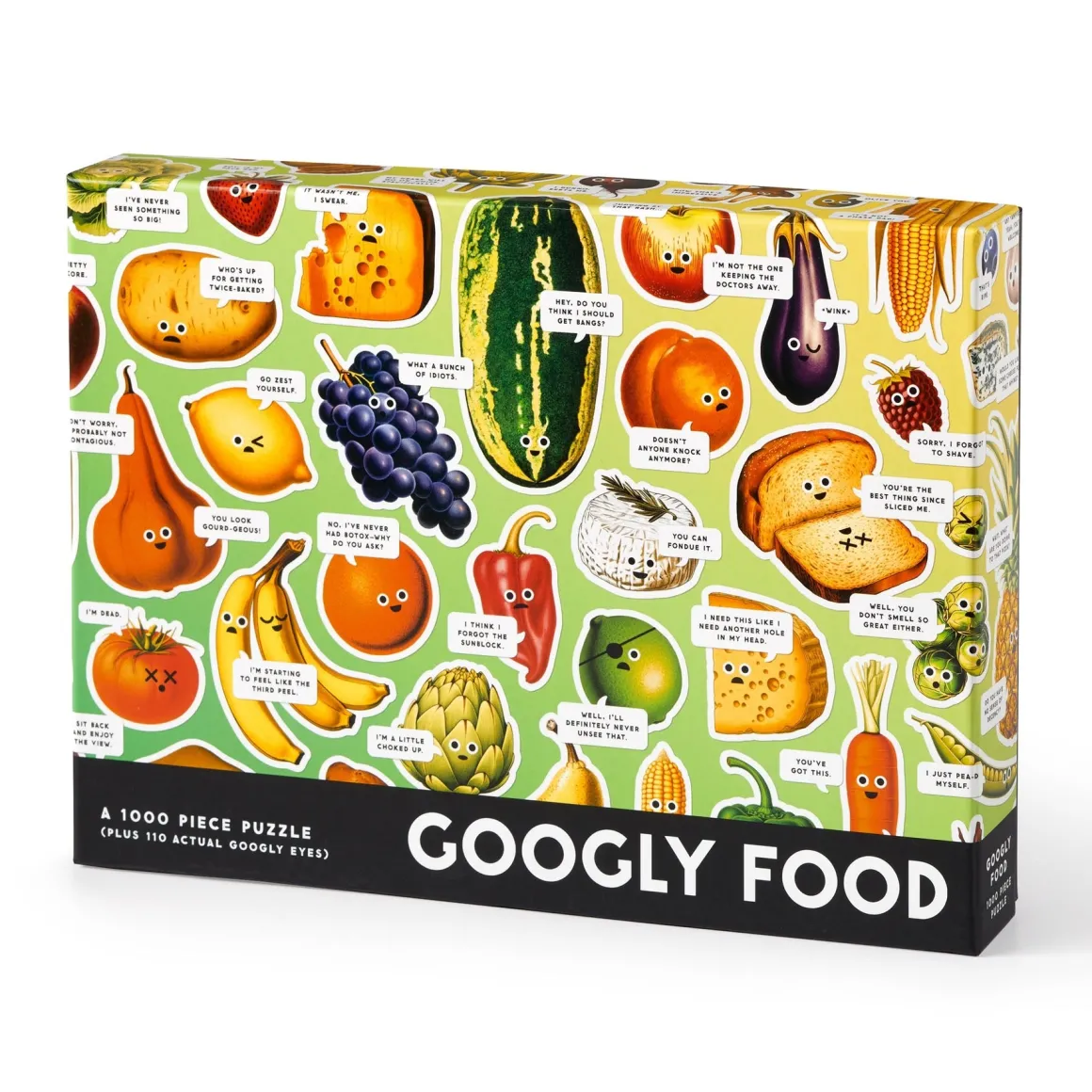 Googly Food 1000 Piece Puzzle