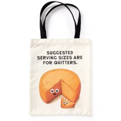 Googly Food Canvas Tote