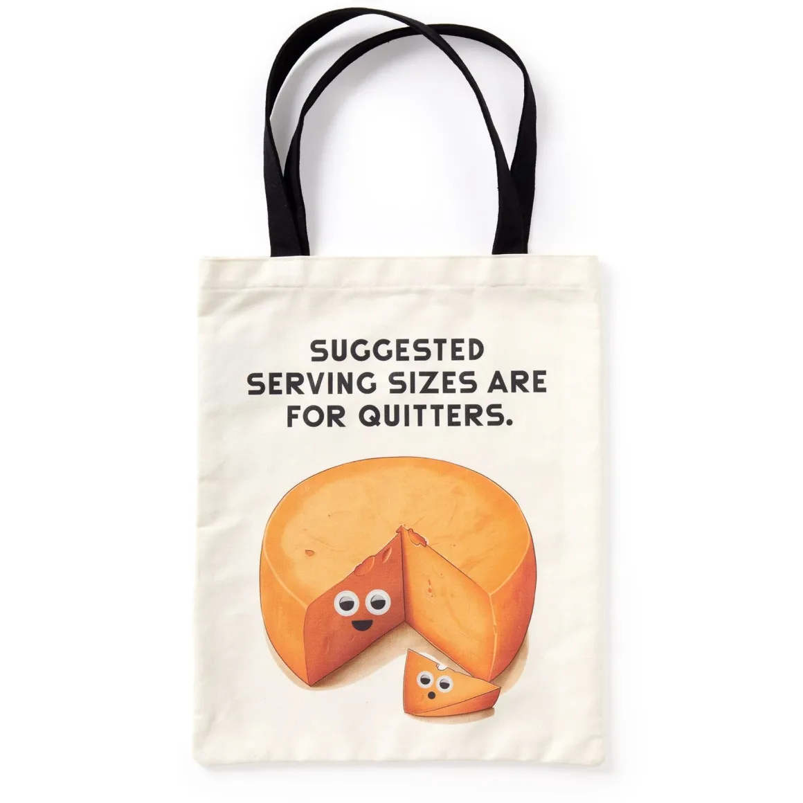 Googly Food Canvas Tote