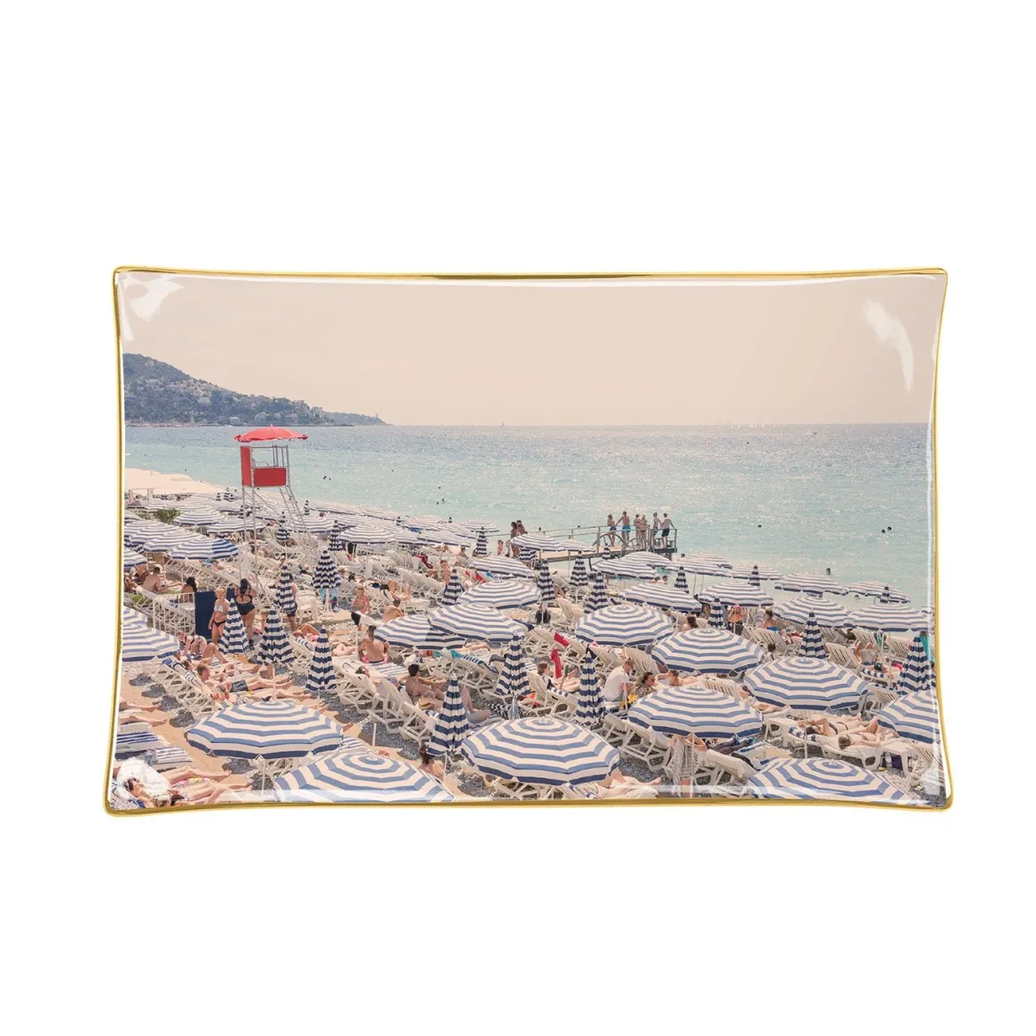 Gray Malin French Riviera Porcelain Tray