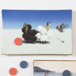 Gray Malin Llamas Porcelain Tray