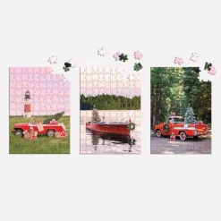 Gray Malin The Holiday 3-in-1 Puzzle Set