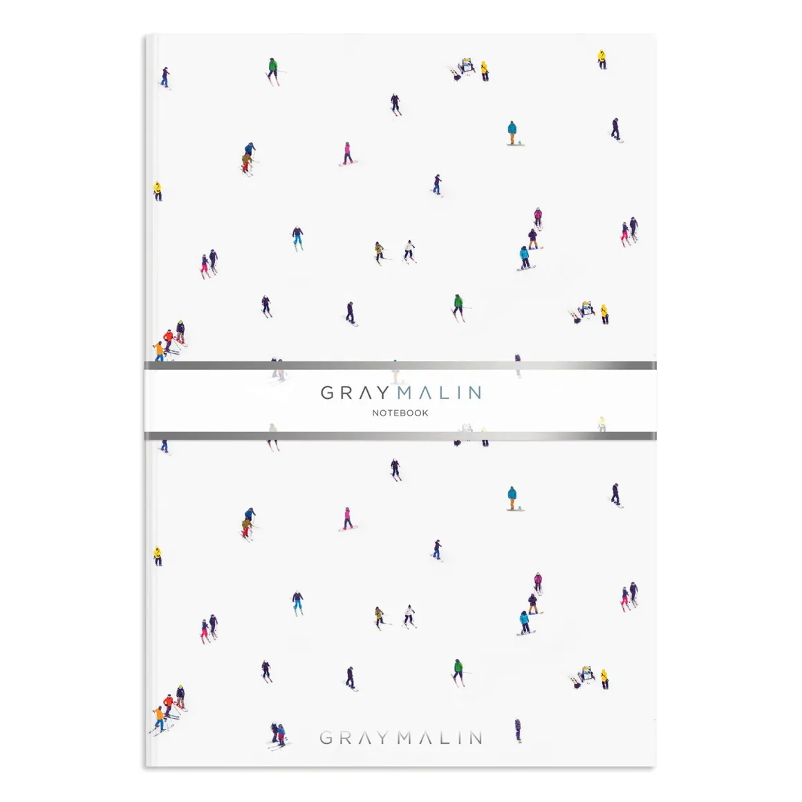 Gray Malin The Skiers A5 Notebook