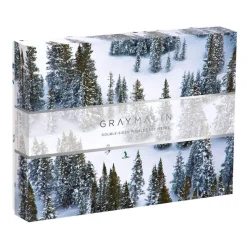 Gray Malin The Snow Double-Sided 500 Piece Jigsaw Puzzle