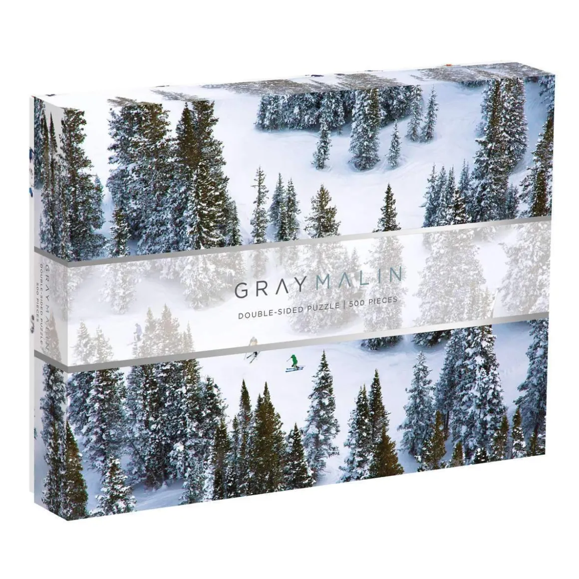 Gray Malin The Snow Double-Sided 500 Piece Jigsaw Puzzle