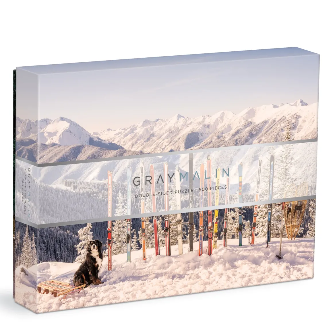 Gray Malin The Winter 500 Piece Double-Sided Puzzle