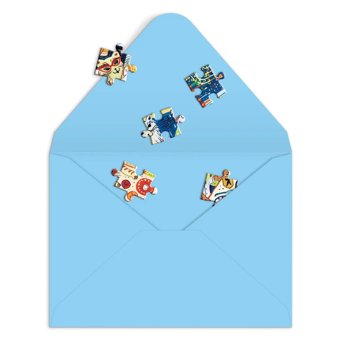 Happy Hanukcats Greeting Card Puzzle