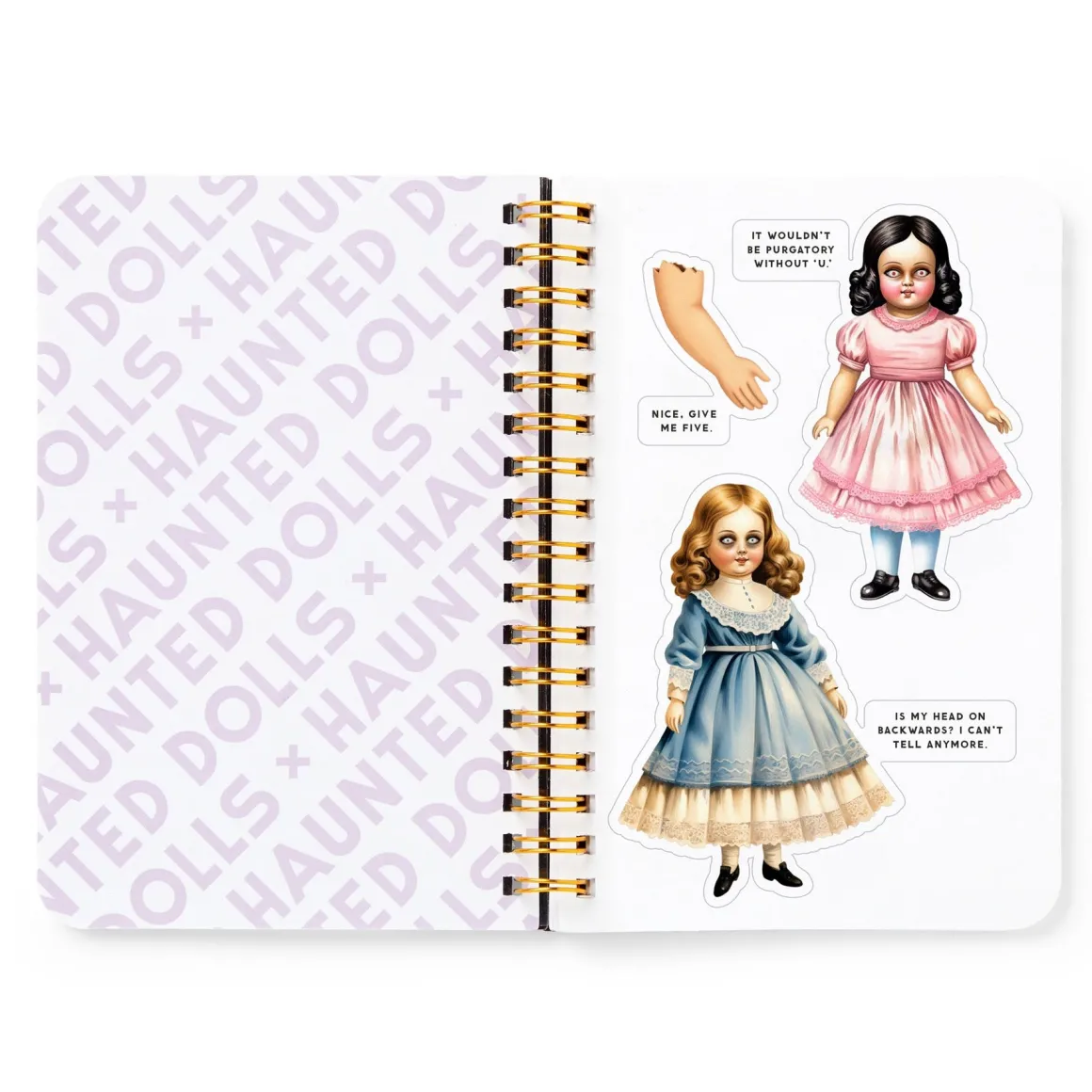 Haunted Dolls Sticker Book