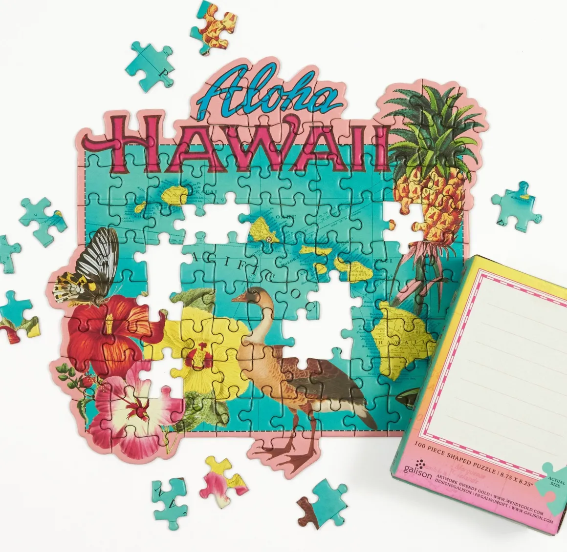 Hawaii Mini Shaped Jigsaw Puzzle