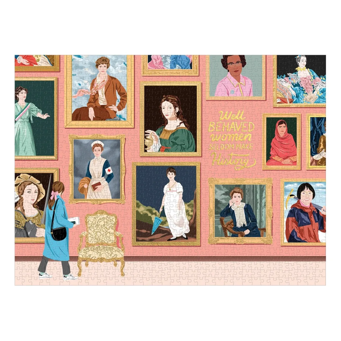 Herstory Museum 1000 Piece Foil Jigsaw Puzzle
