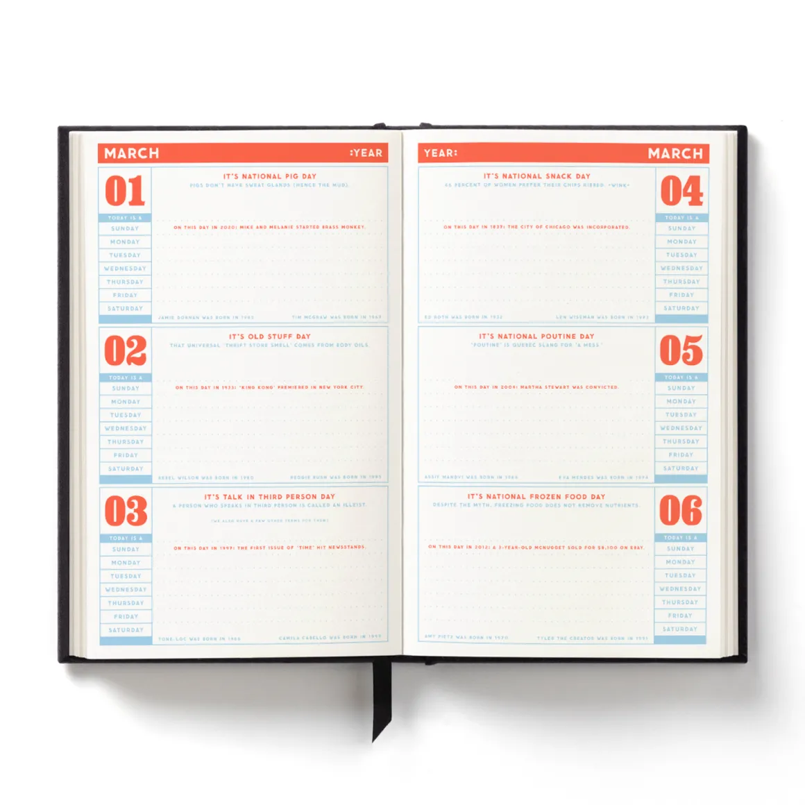Hidden Agenda Undated Mini Planner