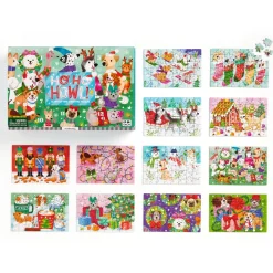 Ho Ho Howl! Countdown Puzzle Set