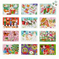 Ho Ho Howl! Countdown Puzzle Set