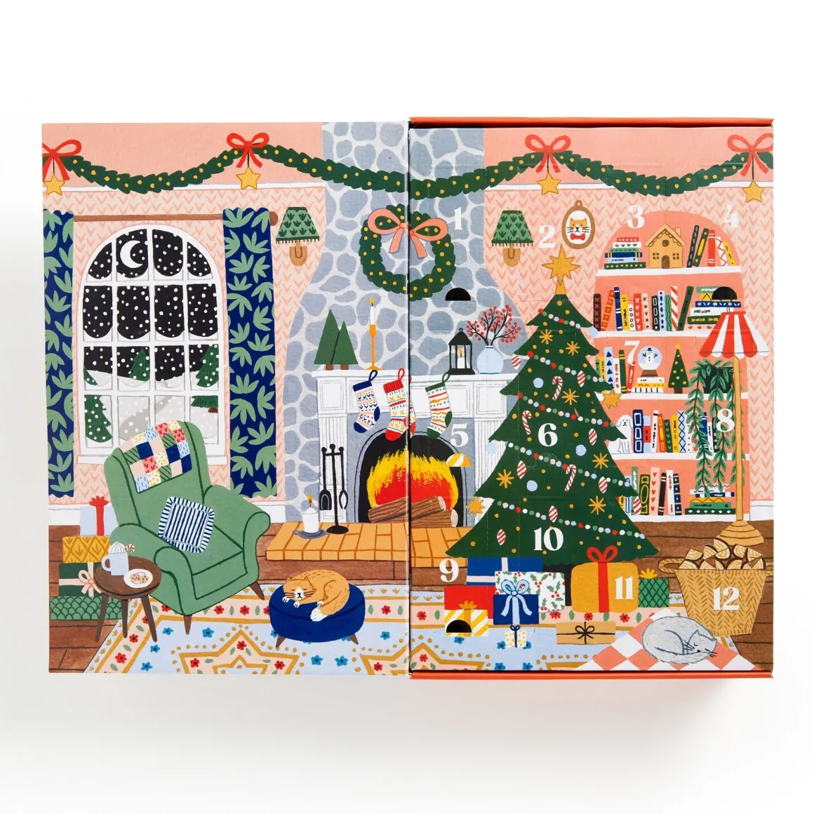 Home for the Holidays 500 Piece Advent Puzzle Calendar