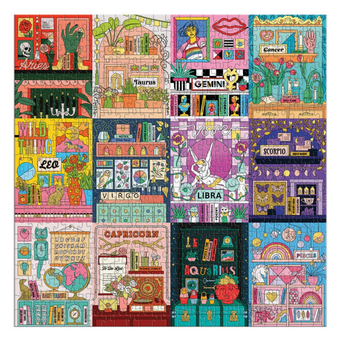 House of Astrology 500 Piece Foil Puzzle