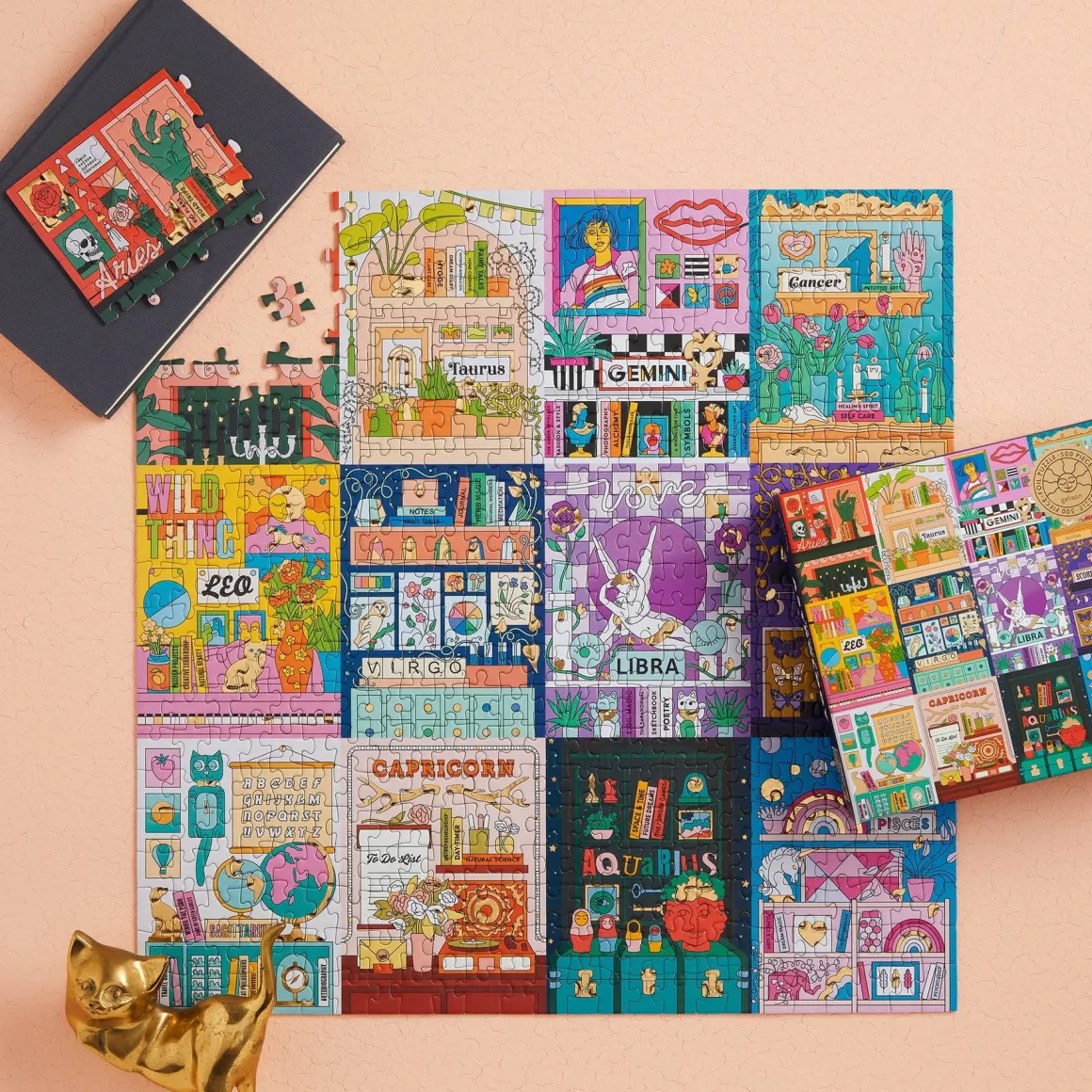 House of Astrology 500 Piece Foil Puzzle