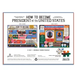 How to Become President of the United States Double-Sided 500 Piece Jigsaw Puzzle
