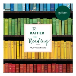 I'd Rather Be Reading 1000 Piece Jigsaw Puzzle