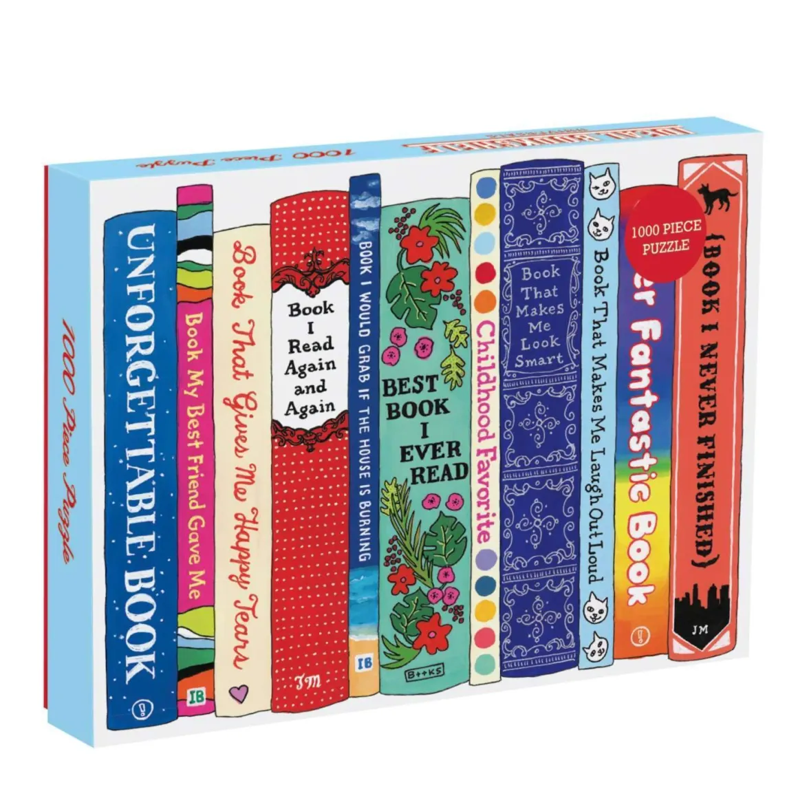 Ideal Bookshelf: Universals 1000 Piece Jigsaw Puzzle