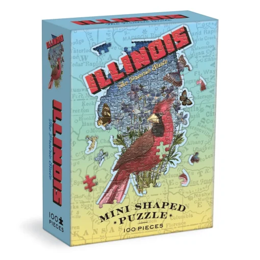 Illinois Mini Shaped Puzzle