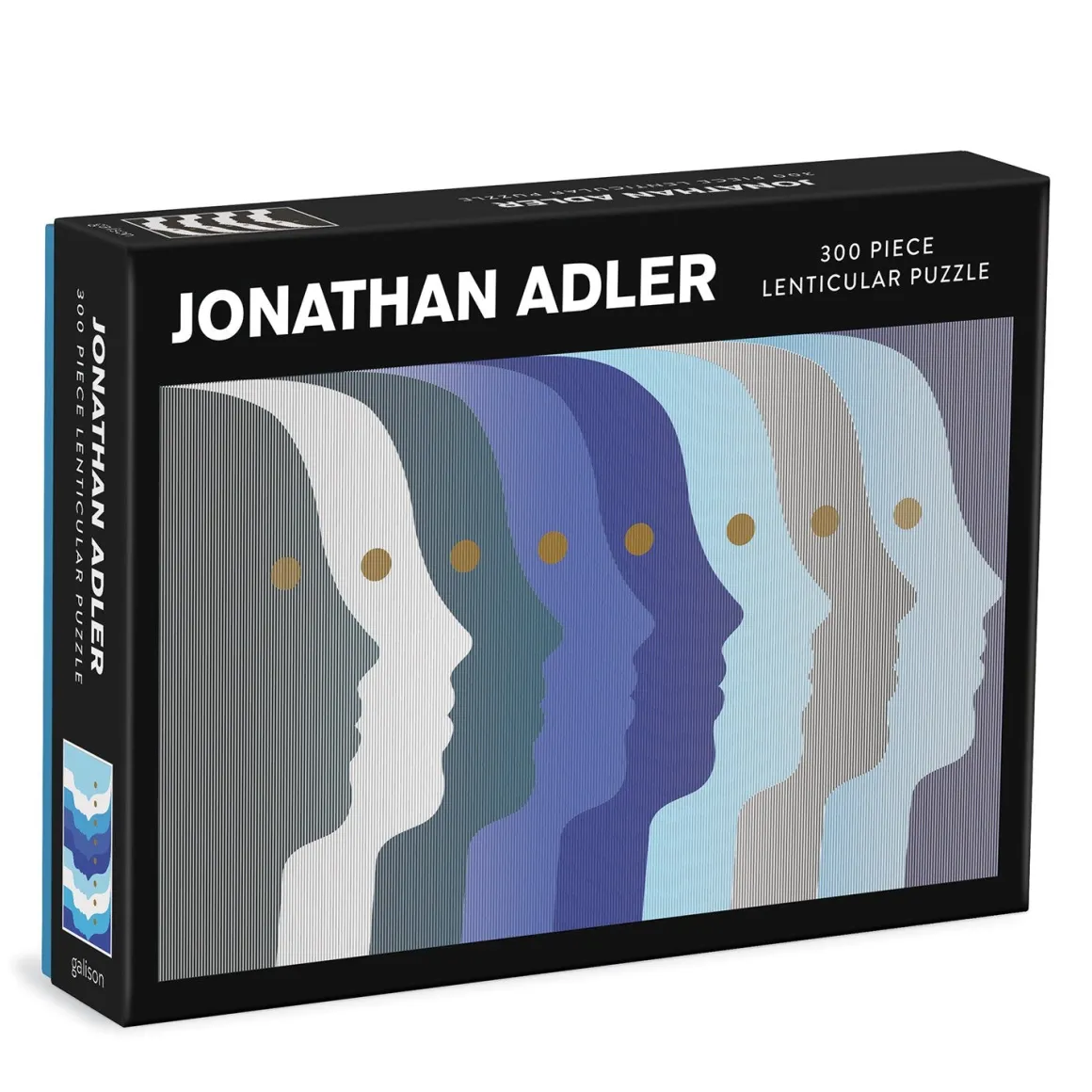 Jonathan Adler Atlas 300 Piece Lenticular Jigsaw Puzzle