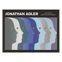 Jonathan Adler Atlas 300 Piece Lenticular Jigsaw Puzzle