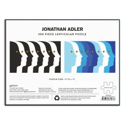 Jonathan Adler Atlas 300 Piece Lenticular Jigsaw Puzzle