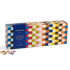 Jonathan Adler Bargello 1000 Piece Panoramic Puzzle