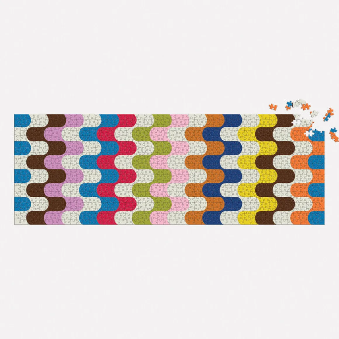 Jonathan Adler Bargello 1000 Piece Panoramic Puzzle