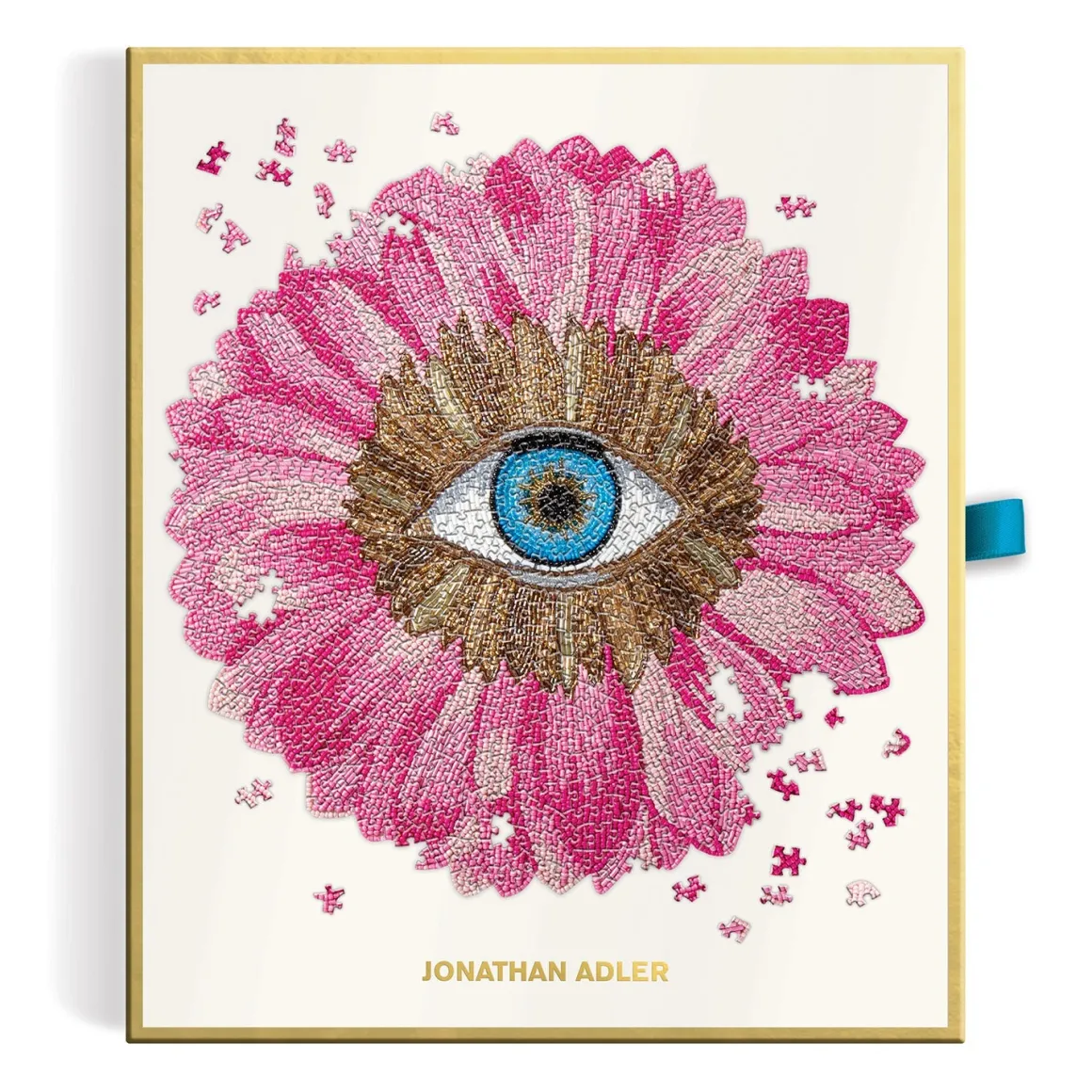 Jonathan Adler Petals 750 Piece Shaped Puzzle