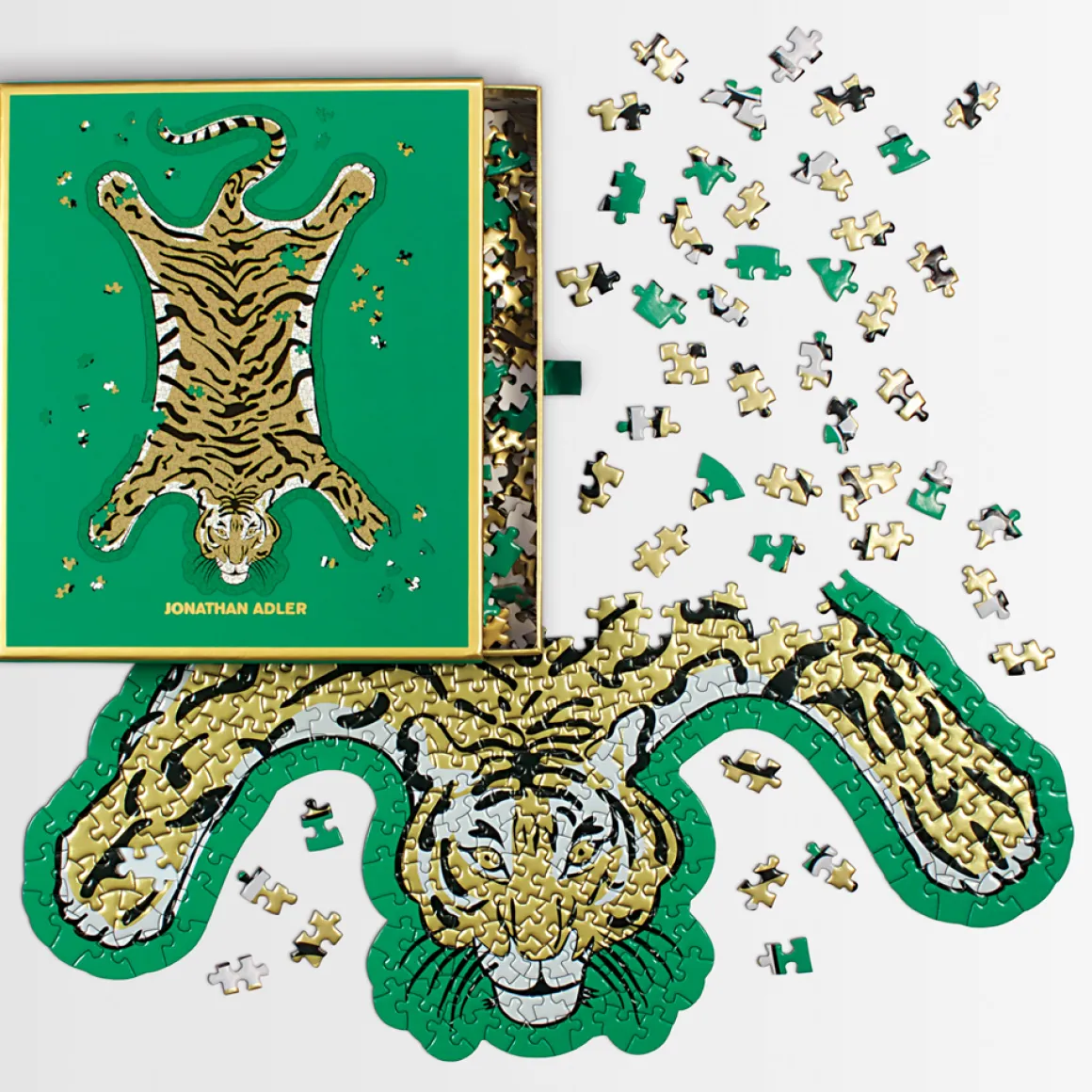 Jonathan Adler Safari 750 Piece Shaped Foil Jigsaw Puzzle