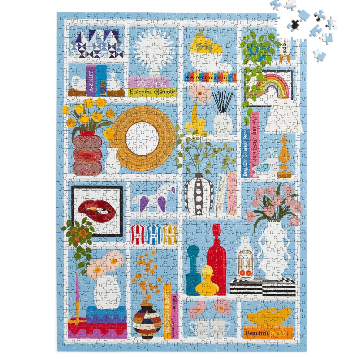Jonathan Adler Shelfie 1000 Piece Puzzle
