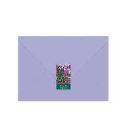 Joy Laforme Christmas Square Greeting Card Puzzle